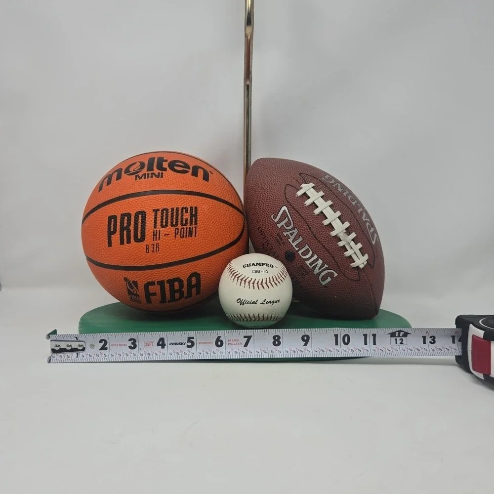 Sports Theme Lamp Mini Football Basketball Baseball Kids Molten Spalding Champro